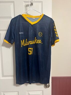 Milwaukee Navy & Gold Team Shirt